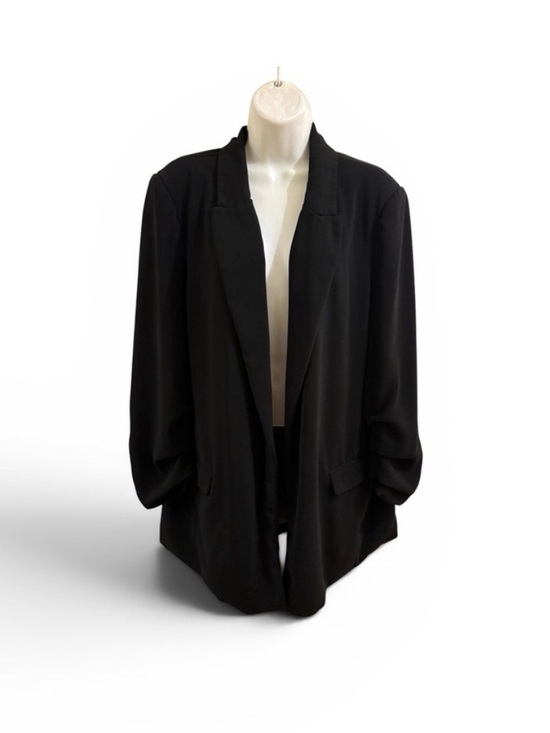 Tahari Jackets & Blazers - Tahari Black Open-Front Blazer